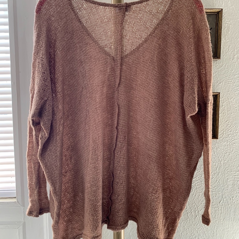 Light Tan Sweater - Size M - Picture 2 of 2
